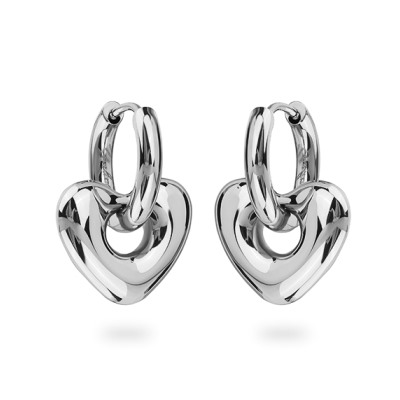 Серьги (покрытие родий), Есть комплект