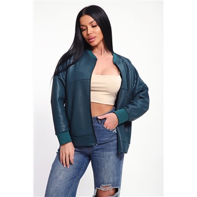 Женский бомбер на молнии 20691