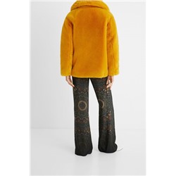 Chaqueta oversize peluche