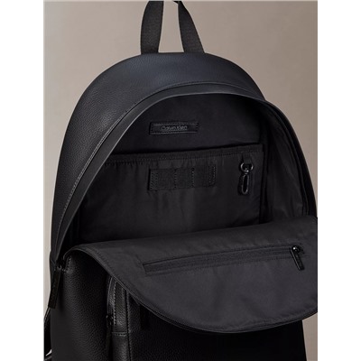 Pebbled Round Backpack