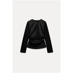 GATHERED ELASTIC TOP