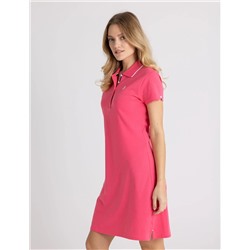 TIPPED POLO DRESS