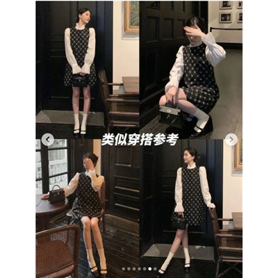 Женское твидовое мини платье А-силуэта с пайетками ЗАР*А