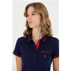 Kadın Lacivert Örme Elbise