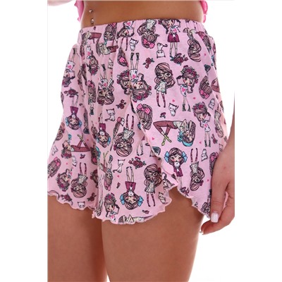 Пижама с шортами с шортами Флирт 19-027 НАТАЛИ #978398