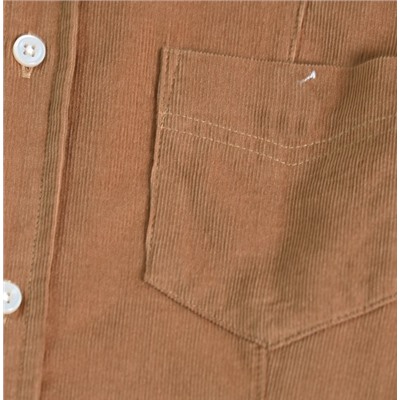 Женское вельветовое хлопковое платье-рубашка РАЛЬ*Ф Л