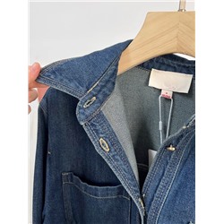 Женская джинсовая рубашка в ретро-стиле. E*P YAYIN*G