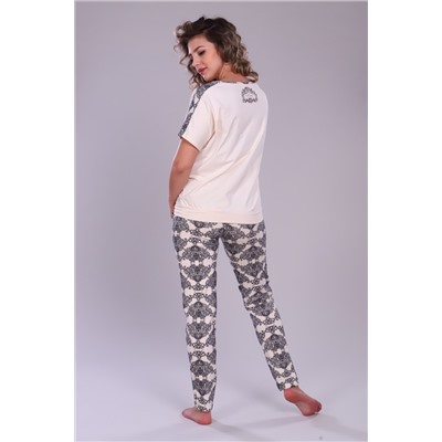 Пижама женская с брюками Э-2