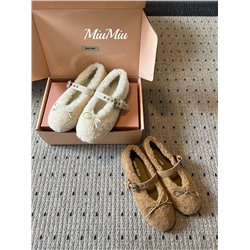 Туфли люкс натуральный мех кожа