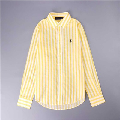 Классическая изысканная повседневная рубашка в полоску РАЛЬ*Ф Л