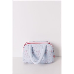 Neceser grande acolchado azul Mickey