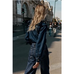 CAMISA Z1975 DENIM VOLANTES