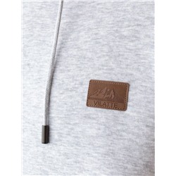 Худи из премиального футера трехнитки с начесом