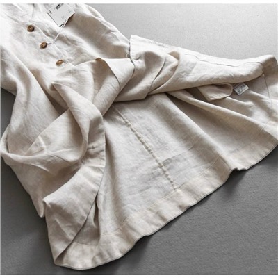 Льняное платье КО*С