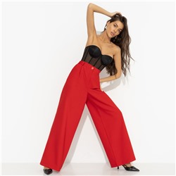 Брюки с карманами, Легкой походкой (red)