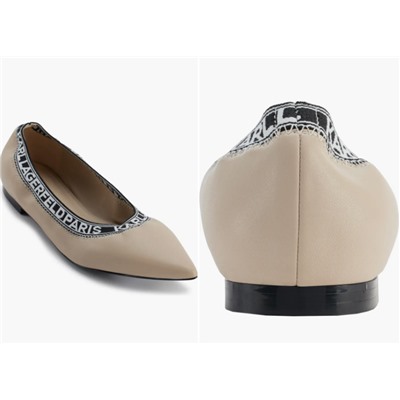 Vinette Pointed Toe Flat (Women) KARL LAGERFELD PARIS
