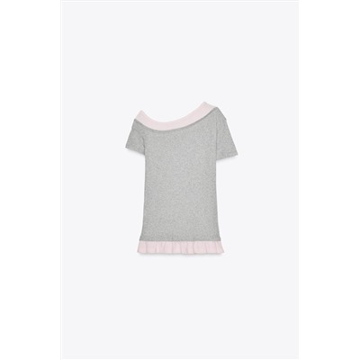 ASYMMETRIC DOUBLE T-SHIRT