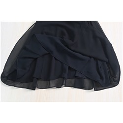 Маленькое легкое воздушное черное платье. Экспорт