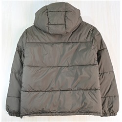 Мужская простая стеганая куртка с капюшоном PULL&BEA*R