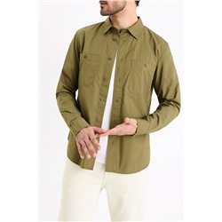 Camisa regular fit - Verde