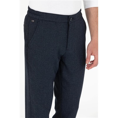 Erkek Lacivert Kanvas Pantolon