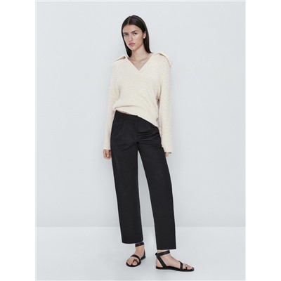 Pantalón chino mezcla algodón