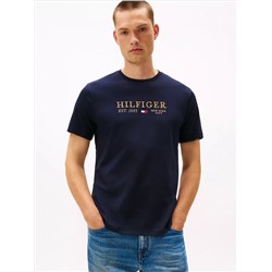 Hilfiger Logo Cotton Interlock T-Shirt