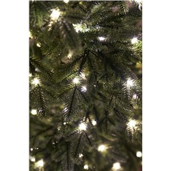 Ель искусственная литая с лампочками Тикко 1,25 м
