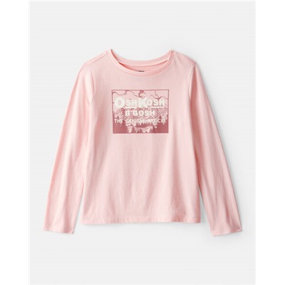 Girls Paris Long-Sleeve Graphic Tee - Ivory