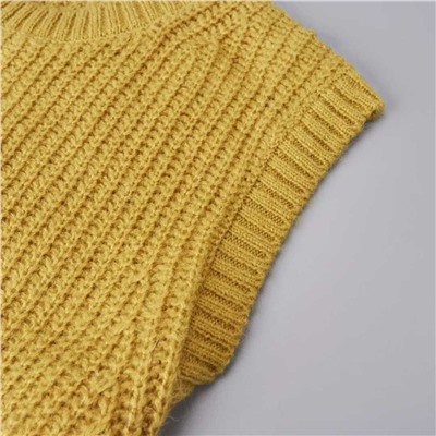 Вязаный жилет из плотной ткани КО*С