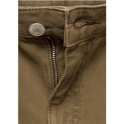 Jeans cargo cremalleras