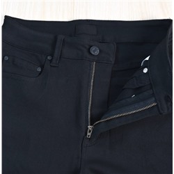 Женские эластичные хлопковые брюки с высокой талией