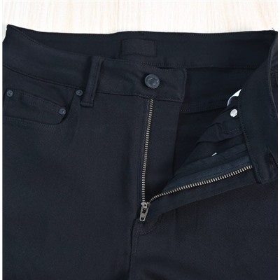 Женские эластичные хлопковые брюки с высокой талией