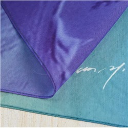 Искусственный шелковый абстрактный шарф