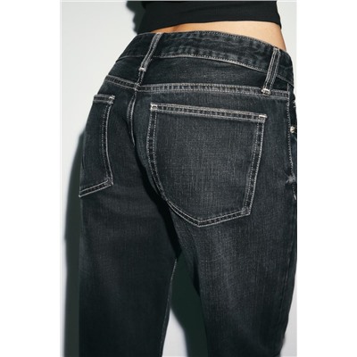 JEANS TRF WIDE LEG TIRO BAJO