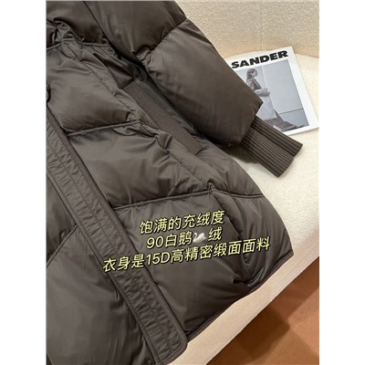 Пуховик  пух перо .мех натуральная лиса .