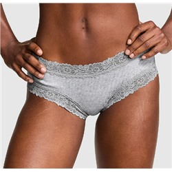 PINK Wink™ Lace-Trim Cheeky Panty