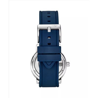 Stuhrling Men s Sniper 3915 Quartz Aviator Watch 42mm, Crosshair Target Dial, Rubber Strap, 5 ATM