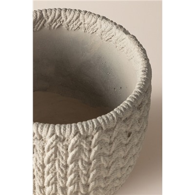 Dolly Saksı - Ekru - 11 cm