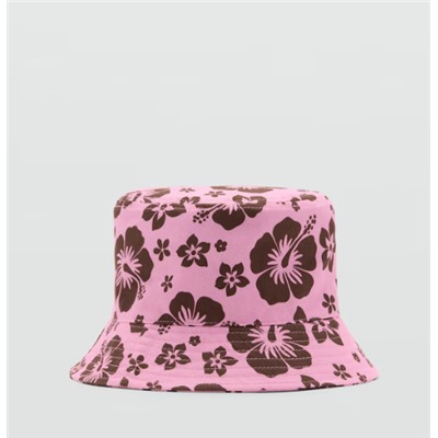 Gorro bucket estampado