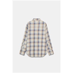 OVERSIZE CHECK SHIRT WITH POCKET