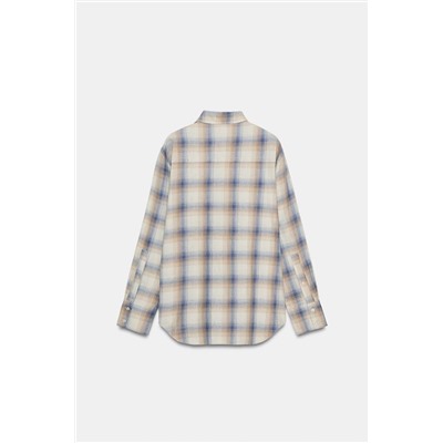 OVERSIZE CHECK SHIRT WITH POCKET