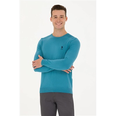 Erkek Petrol Basic Kazak