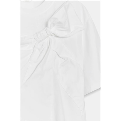 T-SHIRT WITH FRONT BOW