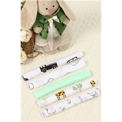 Платки носовые из муслина 5 шт арт. НОС-5М/ассортимент НАТАЛИ #885720