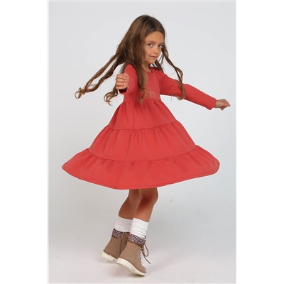 Платье Кирпичное НАТАЛИ #941224