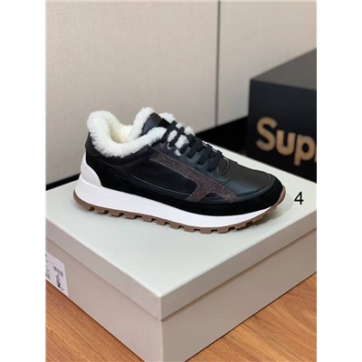 Теплые женские кроссовки  БРУНЕЛЛО КУЧИНЕЛЛ*И