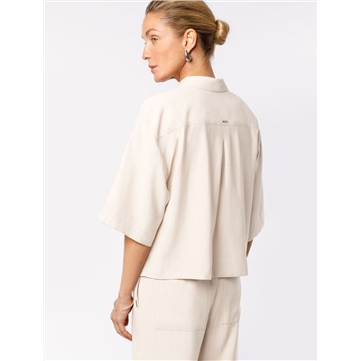 Блузка из плотного лиоцелла