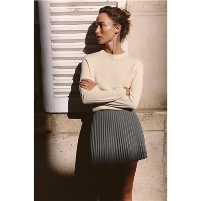 BOX PLEAT SKORT