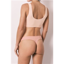 Tanga frunce rosa